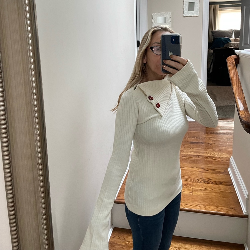 Miss Sixty long sleeved fitted sweater